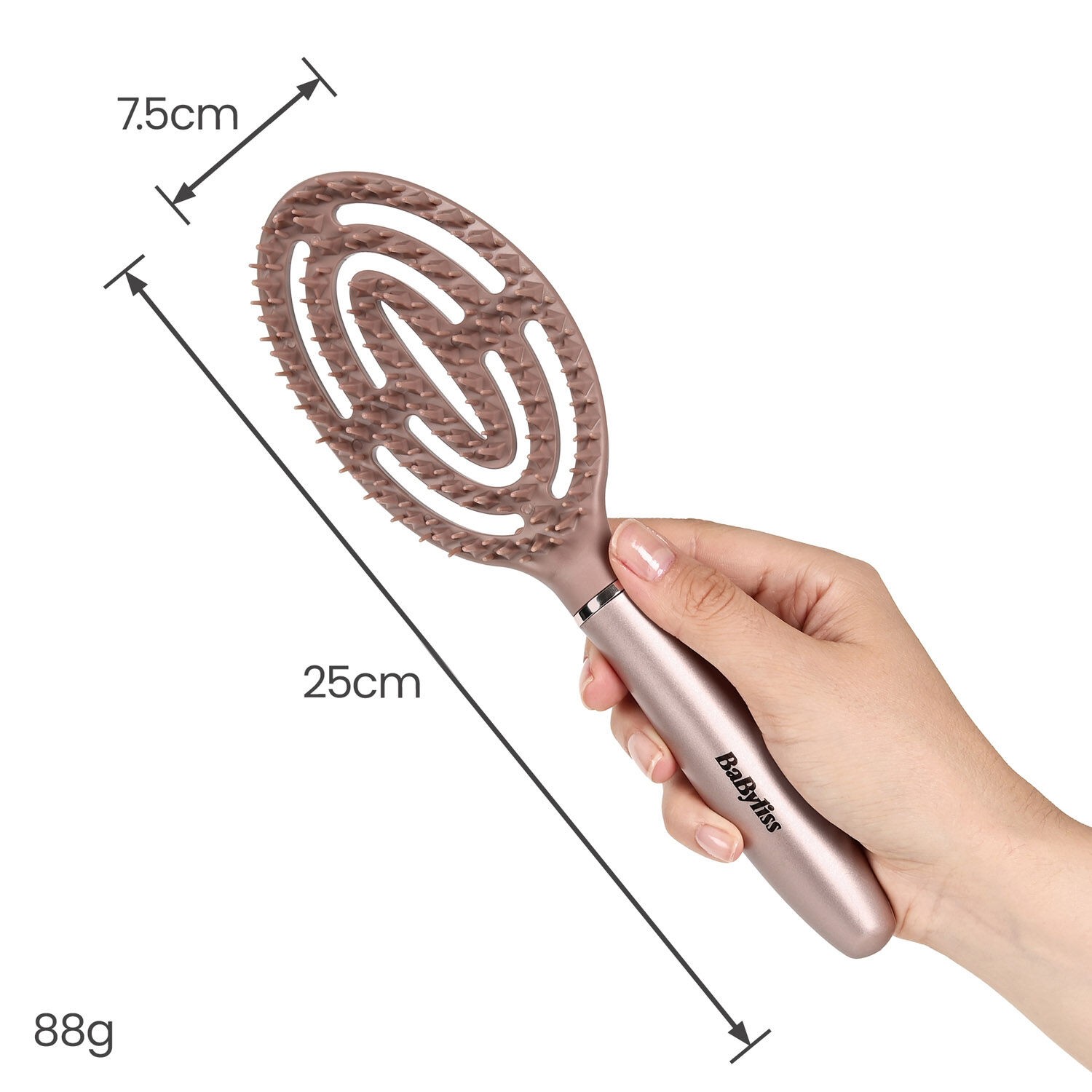 Soft-Care Vented Detangle Hair Brush